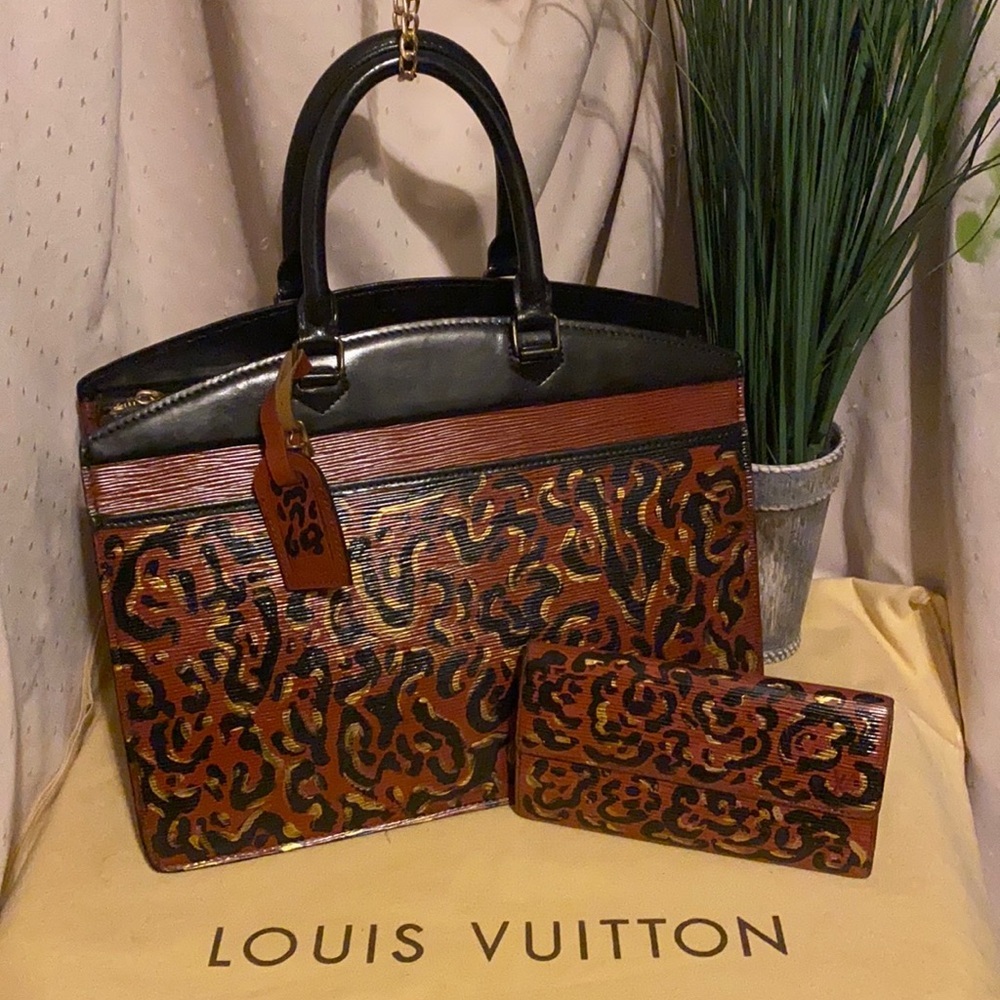 Louis Vuitton Riviera Satchel custom designed